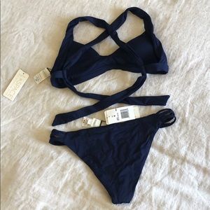 L*Space Navy Bikini